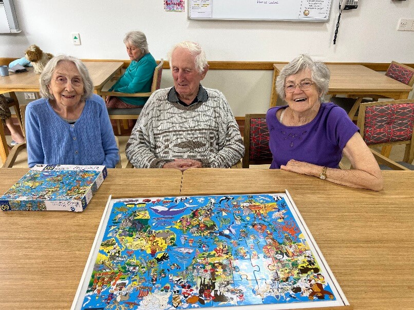 games inside Wellington Point Elderly Care