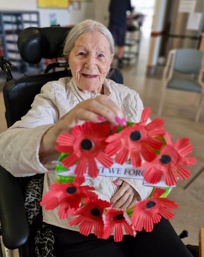anzac day arts of merrimac park gold coast aged care